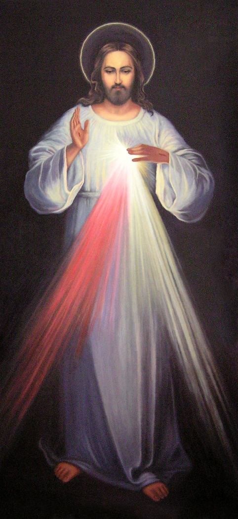 Jezus Miłosierny, mal. Eugeniusz Kazimirowski, 1934