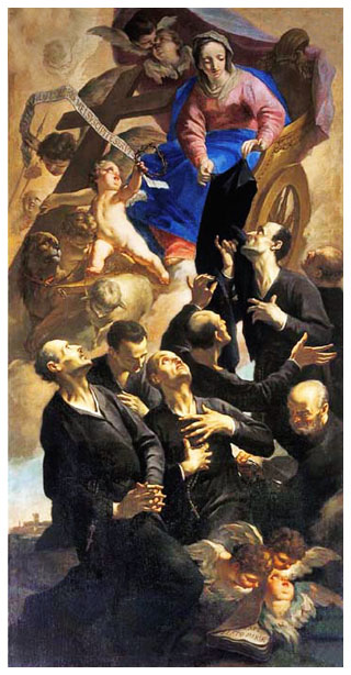 Świętych siedmiu założycieli zakonu Serwitów NMP