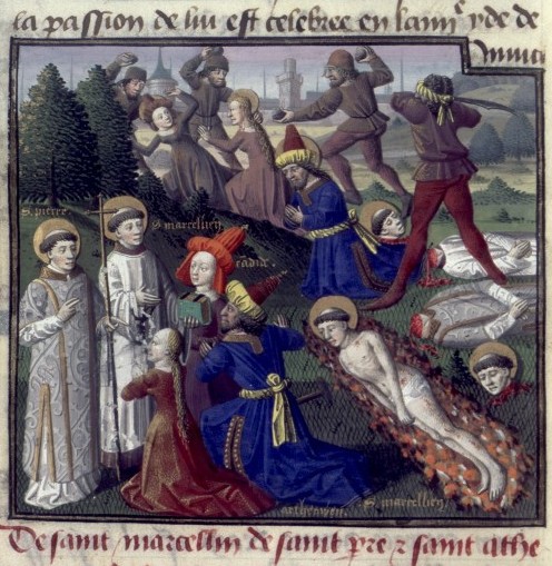 Męczeństwo św. Marcelina i św. Piotra